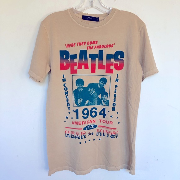 The Beatles American Tour Band T shirt - Picture 1 of 4